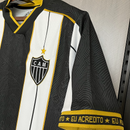 Camisa Atlético Mineiro Manto da Massa 2025 - Versão Torcedor Masculino - Preta e Branca