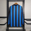 Camisa Retrô Manga Comprida Inter Milão 1988-90 Home
