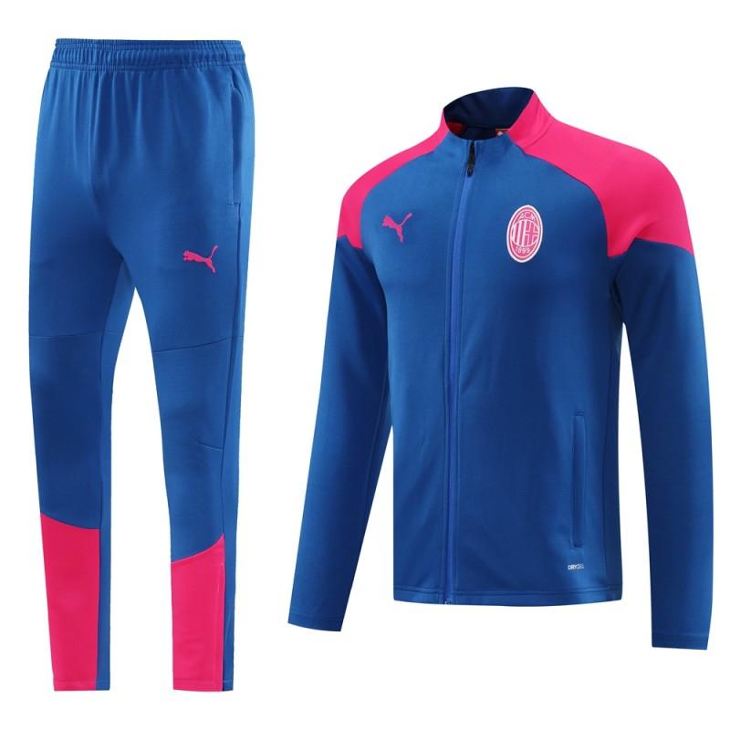 Conjunto de Treino Ac Milan 2024-25 - Casaco sem Capuz