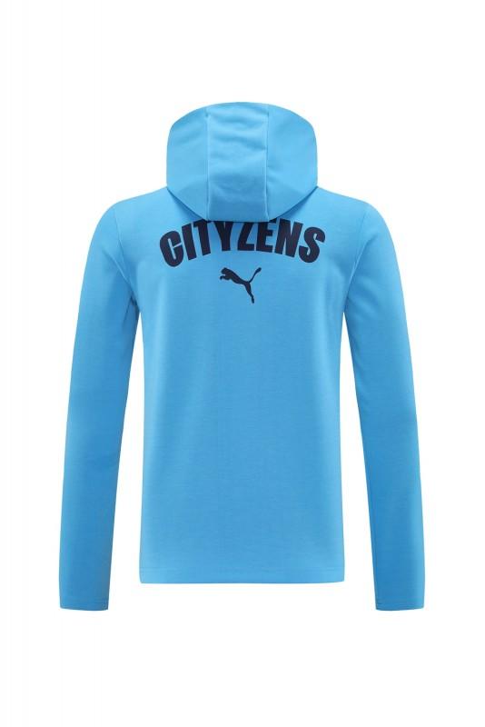 Conjunto de Treino Manchester City 2025-26 - Casaco com Capuz