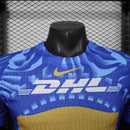 Camisa Pumas 2025-26 Away Azul Versão Jogador