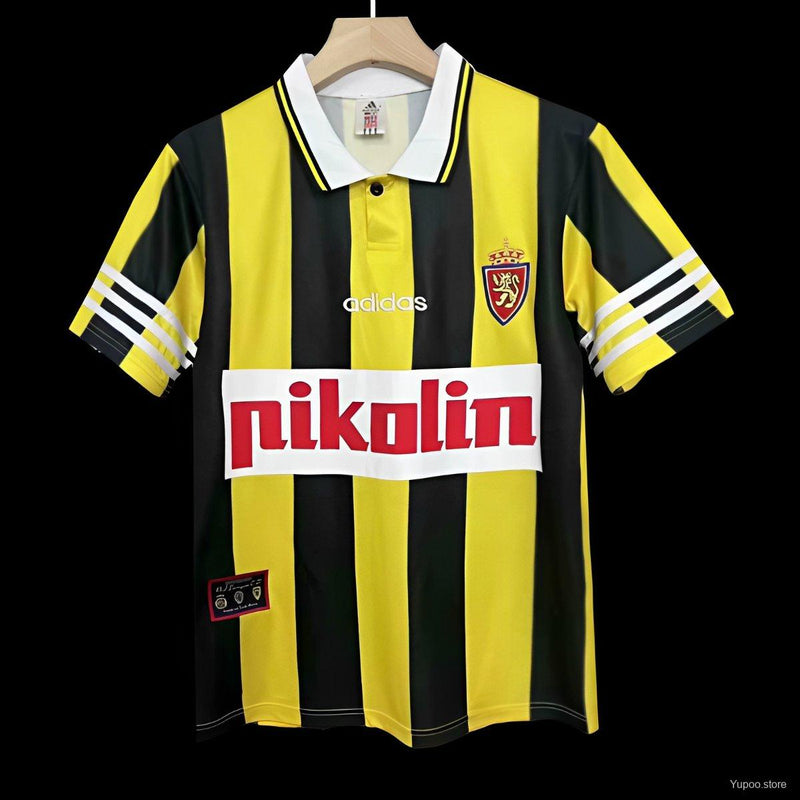 Camisa Retrô Real Zaragoza 1996-97 - Home