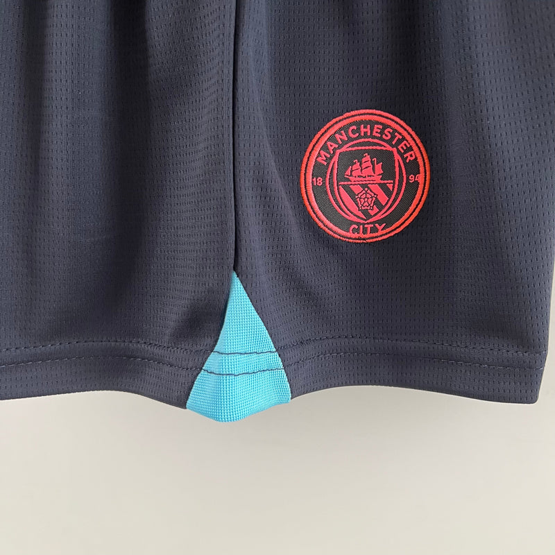 Conjunto Infantil Manchester City 2023/24 - Terceira