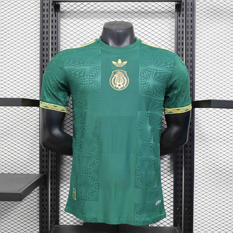 Camisa México 2025 Edição Gold-Cup Versão Jogador