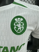 Camisa Sporting 2023-24 Away Branca Versão Jogador