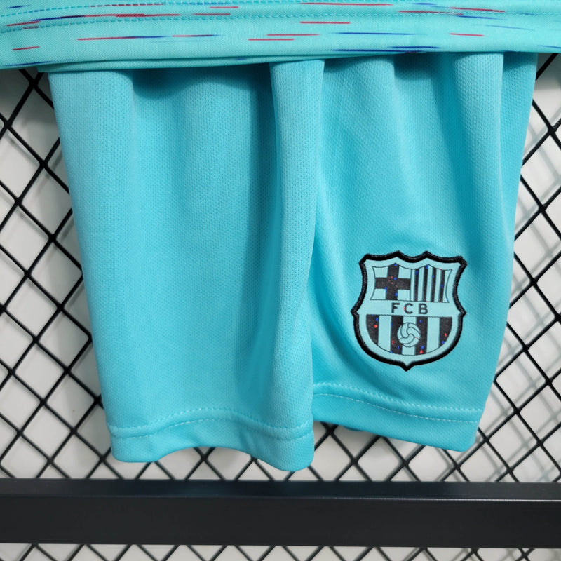 Conjunto Infantil Barcelona 2023/24 - Terceira