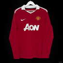 Camisa Retrô Manga Comprida Manchester United 2010-11 Home ROONEY