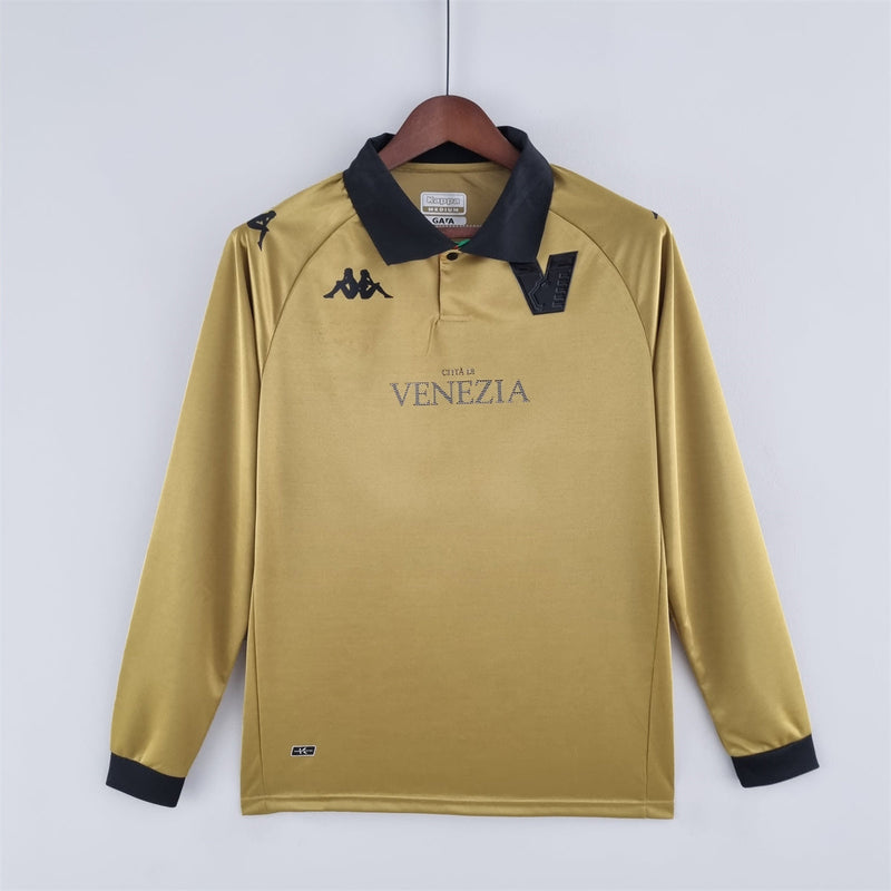 Camisa Venezia 2022/23 Home Manga Longa