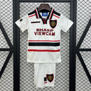 Conjunto Infantil Retrô Manchester United 1997-98 Away