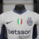 Camisa Manga Comprida Inter Milão 2024-25 Away Versão Jogador