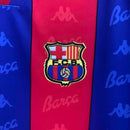 Camisa Retrô Manga Comprida FC Barcelona 1996-97 - Home