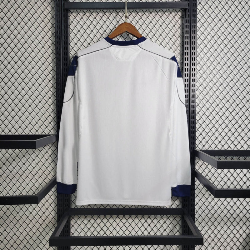 Camisa Retrô Manga Comprida Manchester United 2000-01 Away