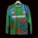 Camisa Retrô Manga Comprida Manchester United 1992-93 Goleiro