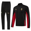 Conjunto de Treino AC Milan 2024-25 - Casaco sem Capuz