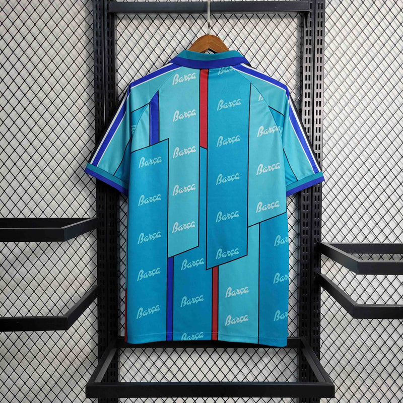 Camisa Retrô FC Barcelona 1996-97 Alternativa