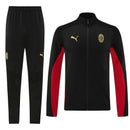 Conjunto de Treino AC Milan 2024-25 - Casaco sem Capuz