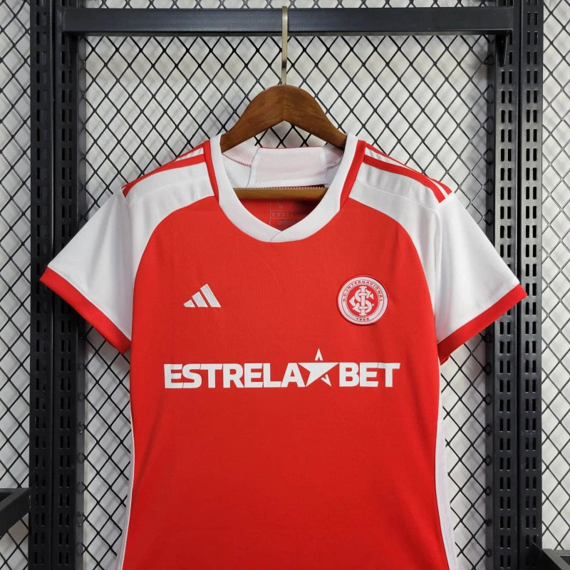 Camisa Feminina Internacional 2024/25 Home