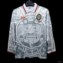Camisa Retrô Manga Comprida México 1998 Away